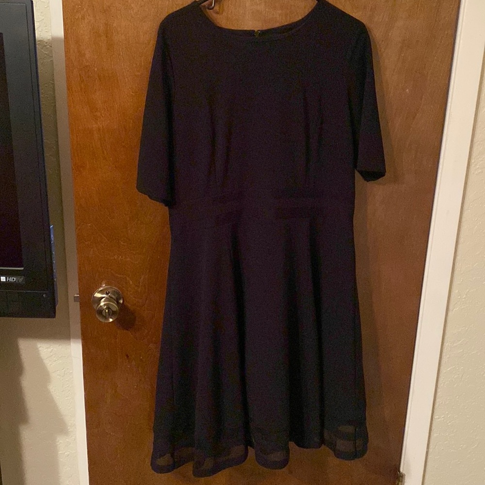 Beautiful evening, Liz, Claiborne black cocktail dress.